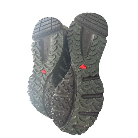 Salomon Mens 8 X-Mission 3 Trail Running Shoes Urban Green 11 Guacamole X main image 2